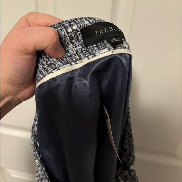 NWT Talbots Americana Tweed A- Line Skirt - Picture 10 of 10